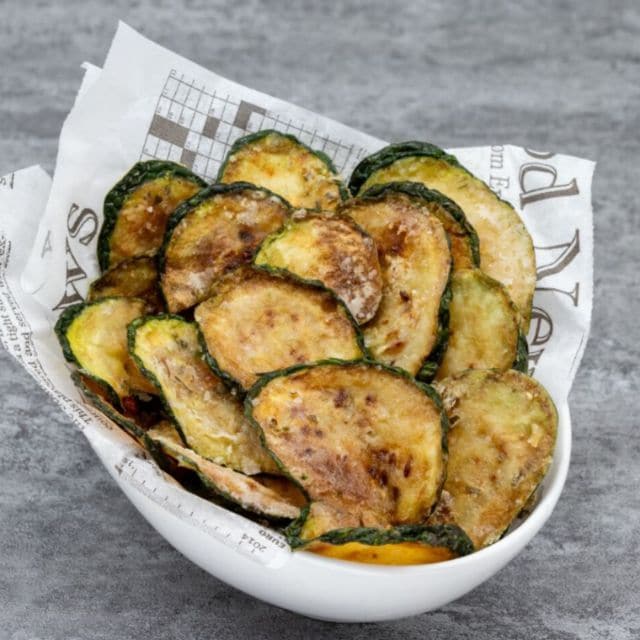 Chips de courgettes